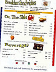 Cavis Grill menu