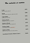 L'international menu