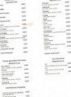 Le Repaire menu