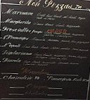 La Plaine menu