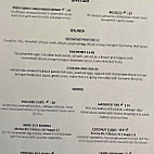 East Avenue menu