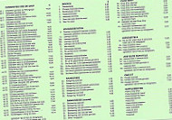 China Keuken menu