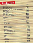 Le Bistrot - Auberge Du Centre menu