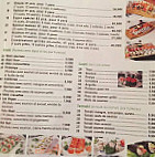 Tanoshi menu