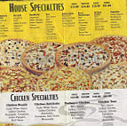 Godfather's Pizza menu