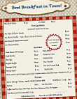 Eagle Valley Cafe menu