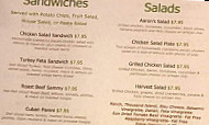 Second Street Bean menu