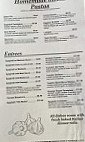 Bella Roma menu