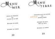 L' Alta Vista menu