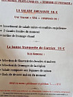 Le passadou menu