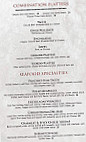 Romanza menu