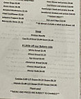 H H Bakery menu