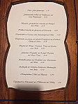 In's Seitengassl menu