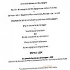 Frédéric Doucet menu