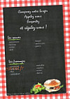 Restaurant La Bascule menu