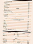 Auberge le demi-sel menu