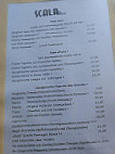 Ristorante Scala menu