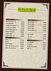 Restaurant Afghan Chez Madar Joon menu