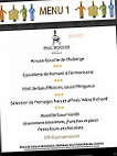 Paul Bocuse menu