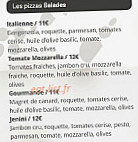 Pizzeria Jenini menu