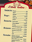 L'étoile Berbère menu