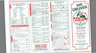 Toni's Pizza Sub Shop menu