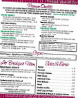 Jeffrey's menu