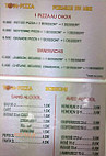 Tom Pizza menu