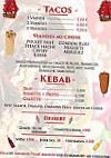 La Galère Steph menu