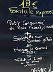 Le Pacha Du Sloop menu