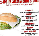 Speed Allo Pizza menu