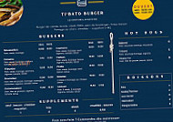 Ti Bato Burger menu