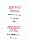 Auberge Des Tilleuls menu