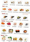 Sushi 123 menu