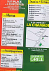 La Chamade menu