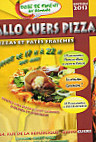 Allo cuers pizza menu