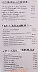 Le Mékong menu