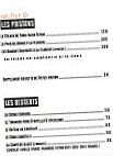 Le Barrio menu