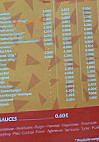 Friterie Chez Juju menu