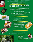 Le Pavillon menu