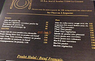 Le Sabb Thai menu