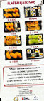 Saveurs D'Asie menu