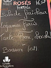 Beau Soleil menu