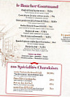 Le Grand Cafe menu