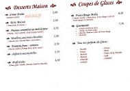 La Vieille Ferme menu