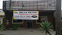 Nella Pietra Pizza outside