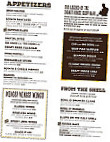 Acme Draft House menu