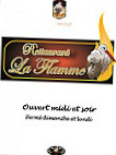 La Flamme menu