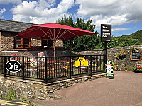 The Filling Station Cafe outside