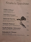 Klosterschänke menu